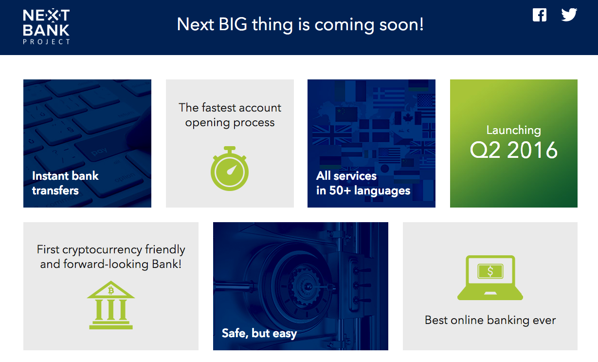 NextBank Calls Itself the World’s First Bitcoin Friendly Bank