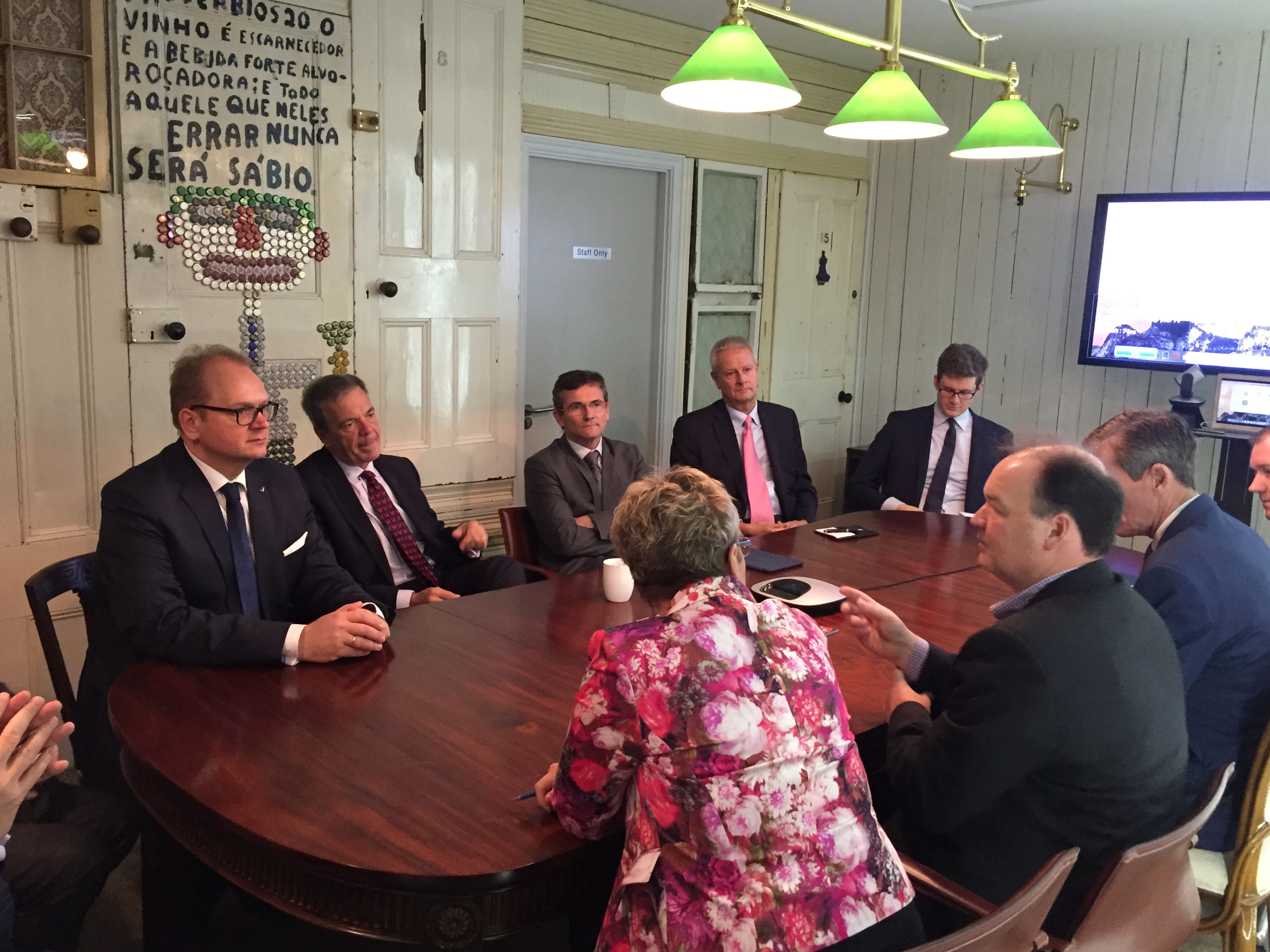 ESTONIAN AMBASSADOR VISITS DIGITAL JERSEY