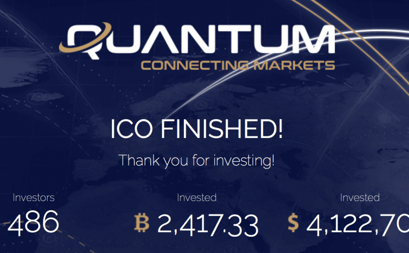 Quantum Project ICO Makes Enterprise-Grade Liquidity in Crypto-Industry a Reality