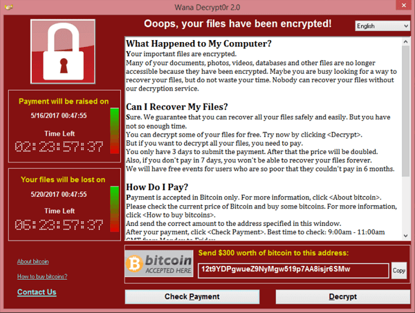 Creators of WannaCry Ransomware Only Made $50,000 Worth of Bitcoin!