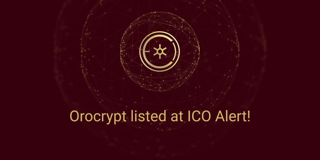 Orocrypt Announces Crowdsale of 500,000 Class A Tokenized Shares