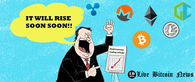 Total Cryptocurrency 24-hour Trading Volume Dips Below US$2bn