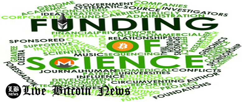 A New Model For Funding Scientific Research Via Cryptocurrency Coin Staking