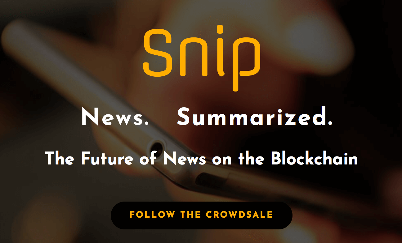 Snip to Power Journalists with Censor-free News Platform