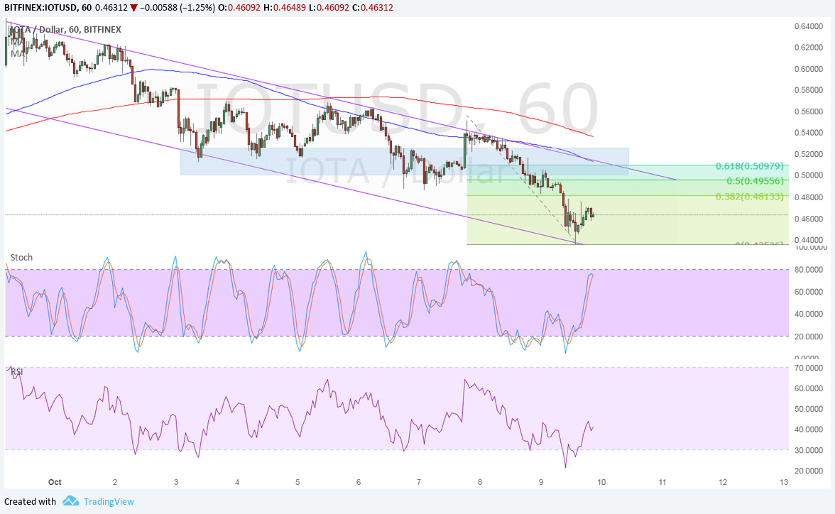 IOTA Technical Analysis for 10/10/2017 – Pullback Opportunities
