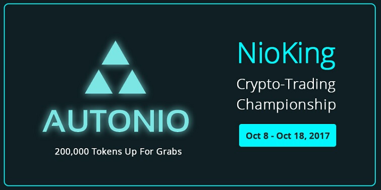 Autonio Crypto Trading Championship Gamifies AI Trading With NIO Giveaway