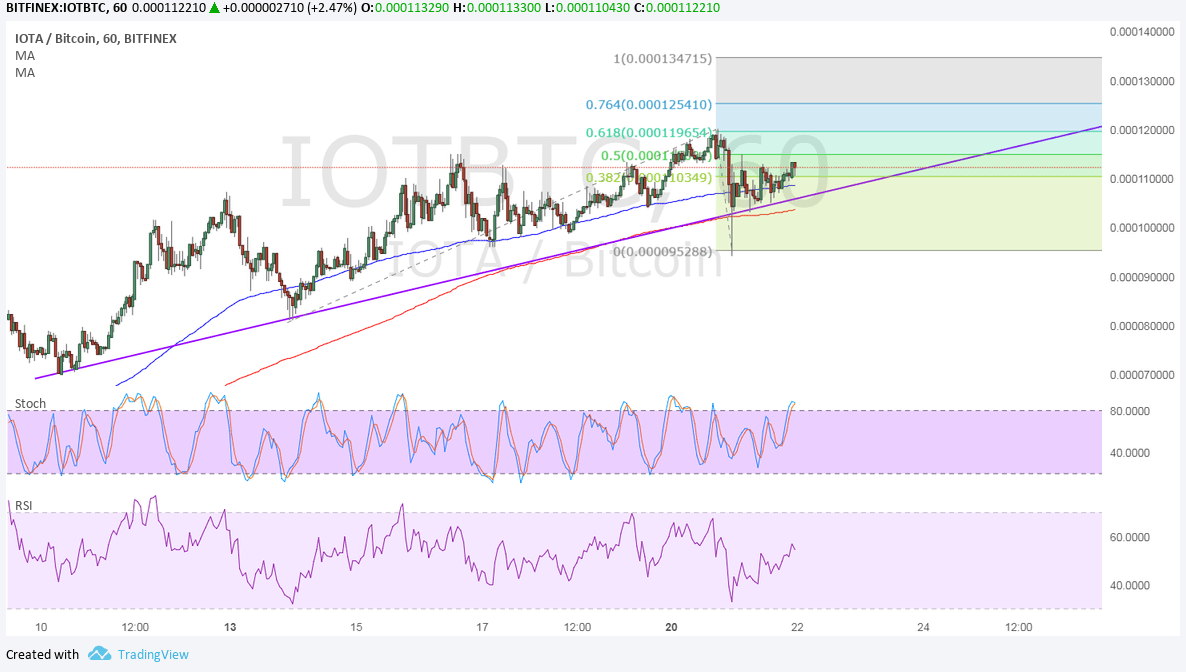 IOTA Technical Analysis for 11/22/2017 – Next Upside Targets