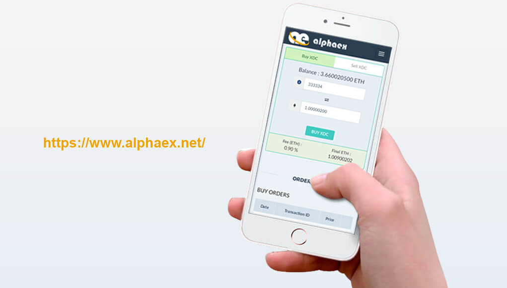 AlphaEx.net starts XinFin XDC trade pair with bitcoin, ethereum and Ripple.