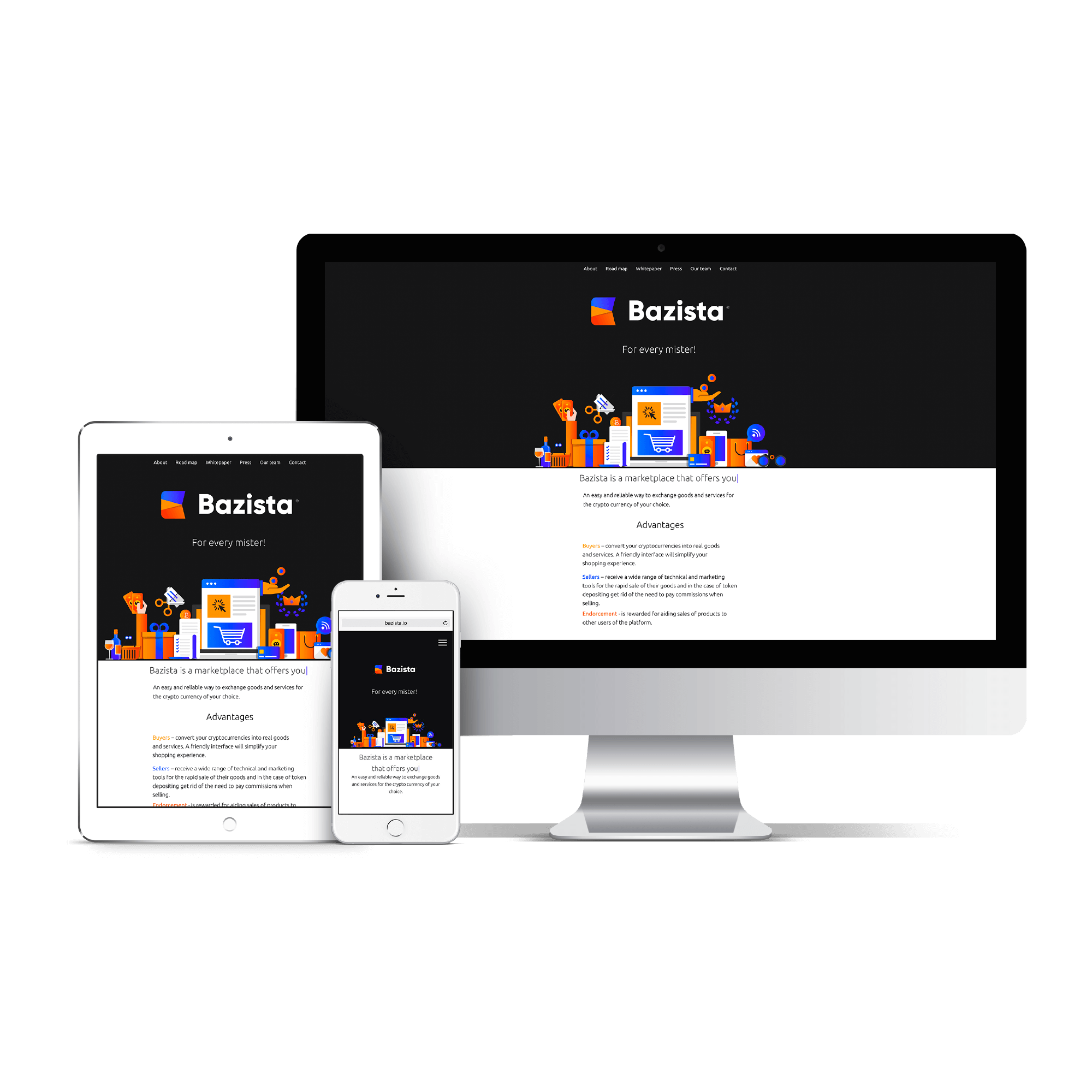 Efficiency of Blockchain Technology in Bazista Project