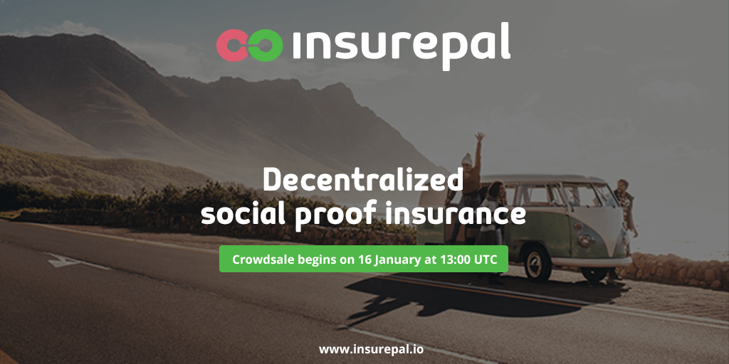 Insurance about to make a big jump into crypto world: InsurePal ICO Starts on January 16