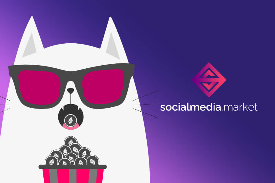 SocialMedia.Market rewards backers with CryptoKitties!