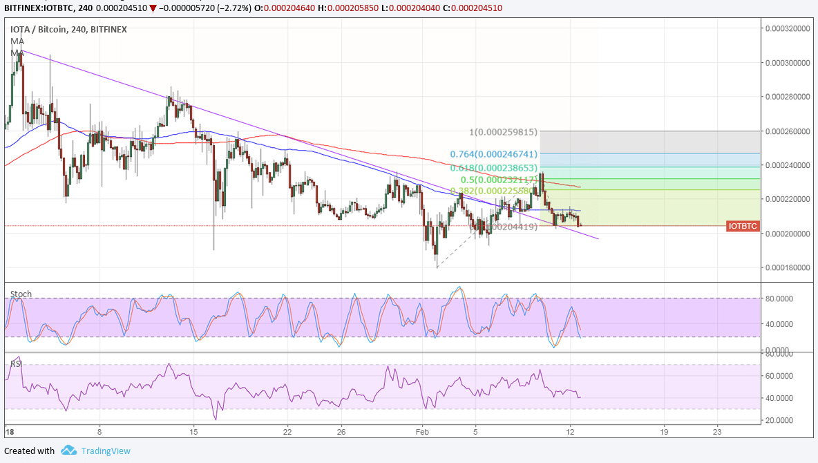 IOTA Technical Analysis for 02/13/2018 – Bulls Returning?