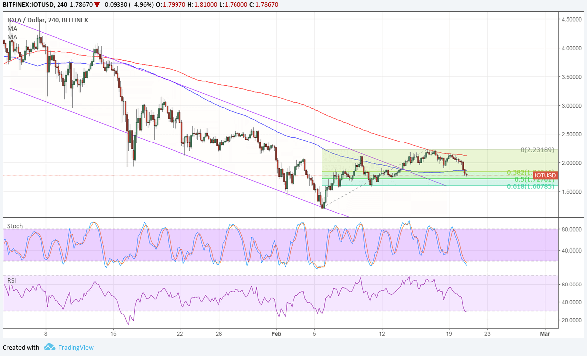 IOTA Technical Analysis for 02/21/2018 – A Struggle for the Bulls