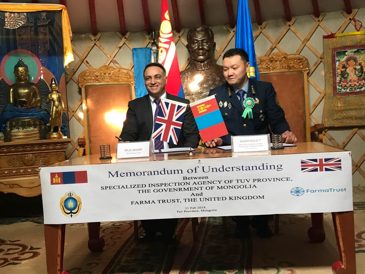 London Blockchain Startup FarmaTrust Partners with Mongolian Government to Stop Fake Medicine