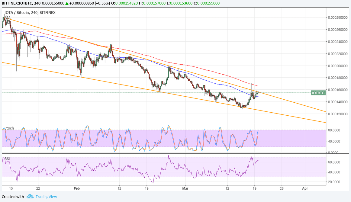 IOTA Technical Analysis for 03/20/2018 - A Bit of Consolidation