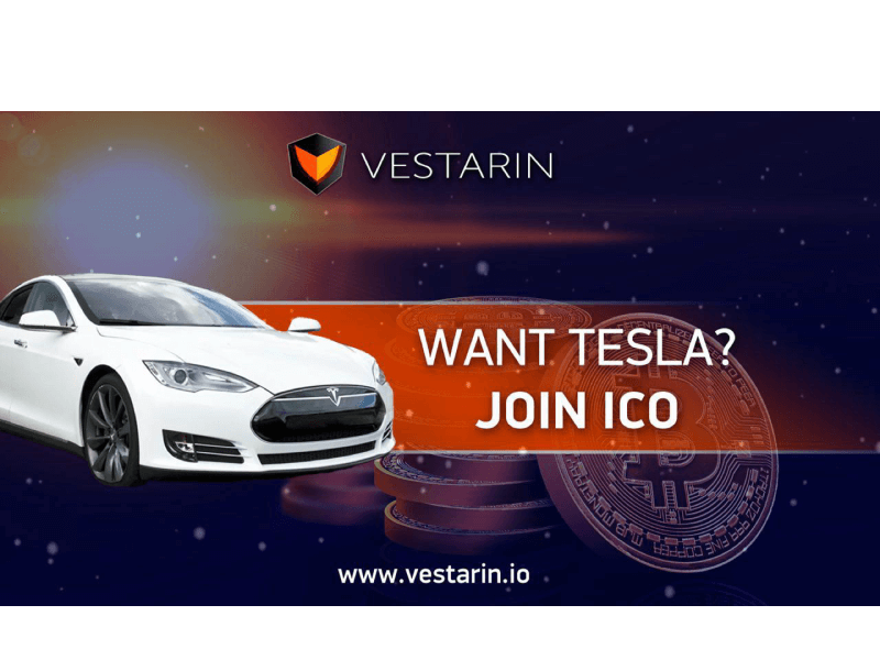 Vestarin offers an opportunity to buy TESLA supercars with VST tokens