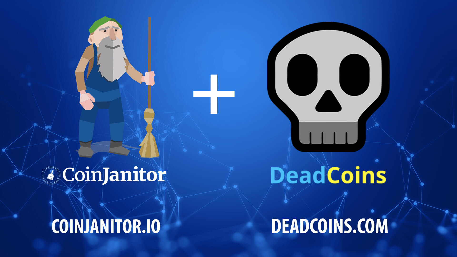 CoinJanitor and Deadcoins.Com Join Forces to Clean up Crypto