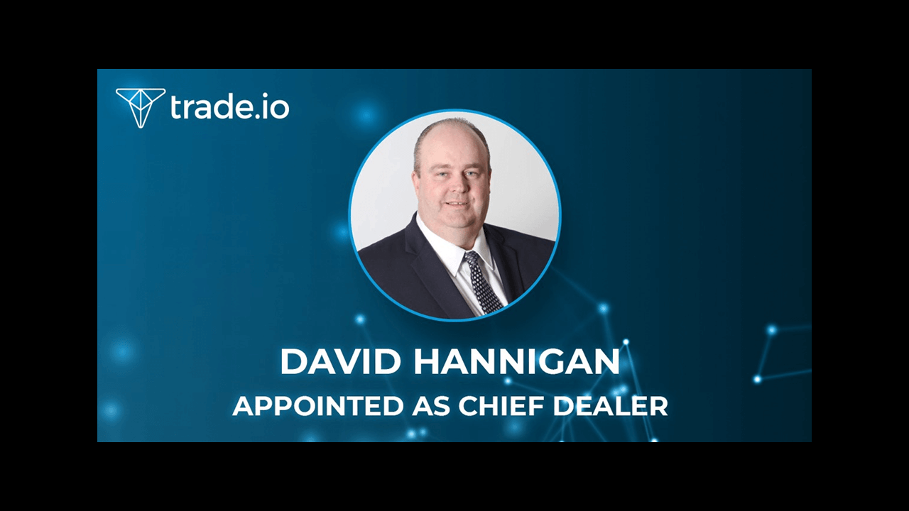 trade.io Appoints Banking Veteran David Hannigan to Run OTC Desk
