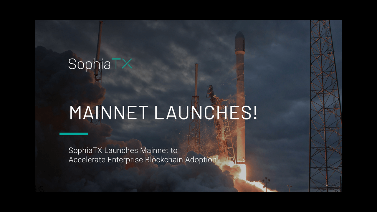 SophiaTX Launches Enterprise-Ready Public Blockchain