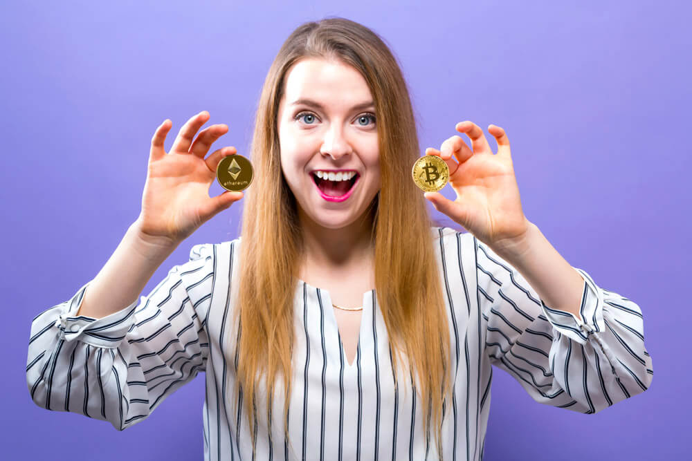 More and more women are getting into cryptocurrency.