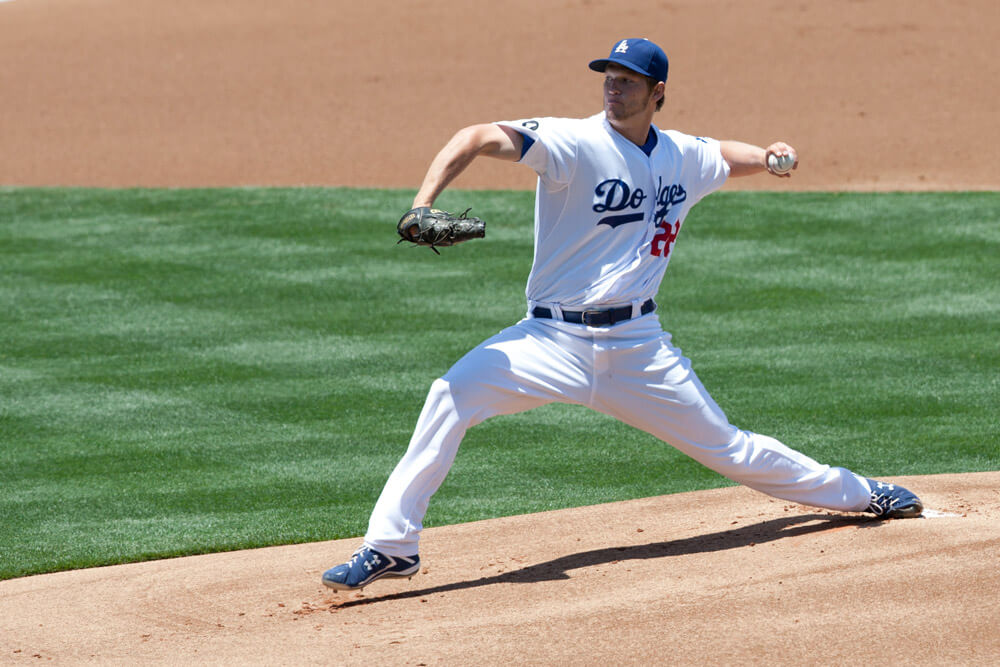 LA Dodgers pitcher Clayton Kershaw