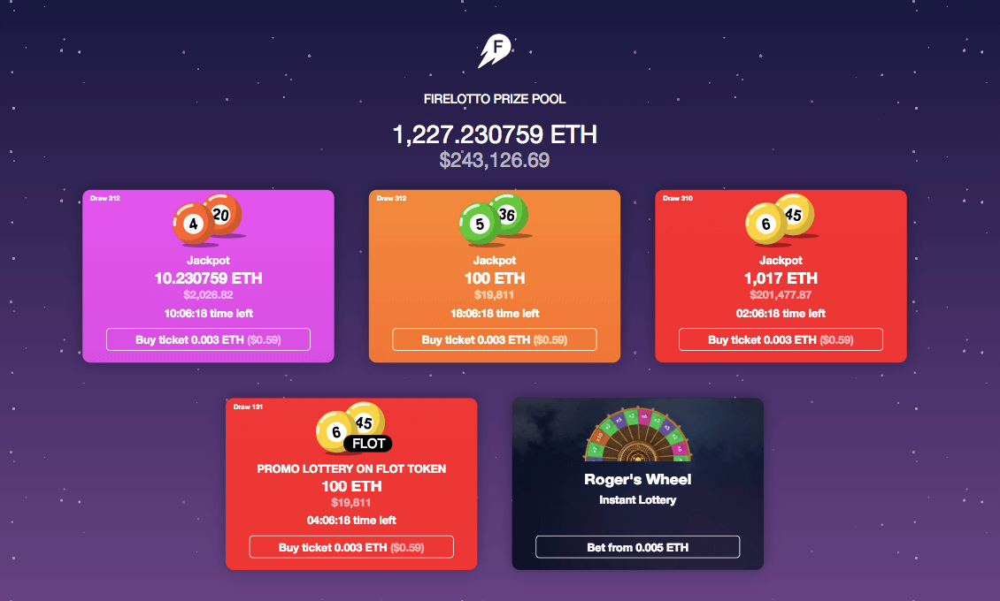 Fire Lotto: Blockchain-Based Lottery Platform Announces Its Next Jackpot Win