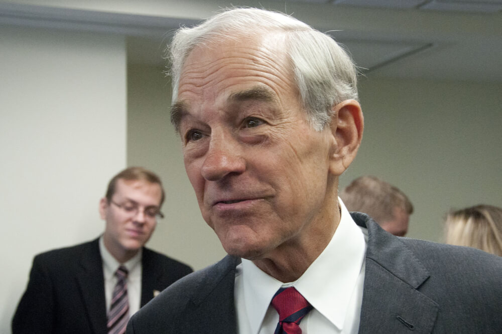 Ron Paul Promotes Cryptocurrency, Blasts Federal Reserve