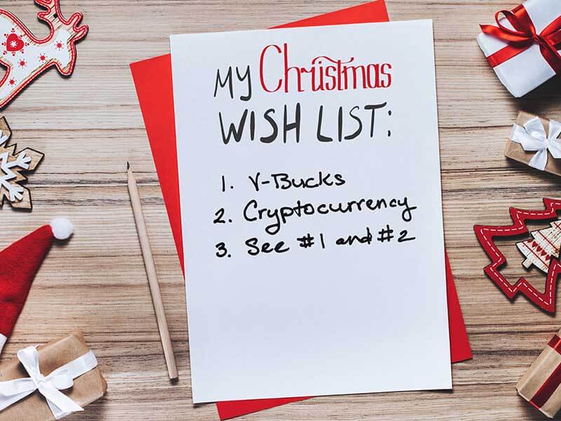 Fortnite V-Bucks, Cryptocurrency Top Teens’ Christmas Wish List