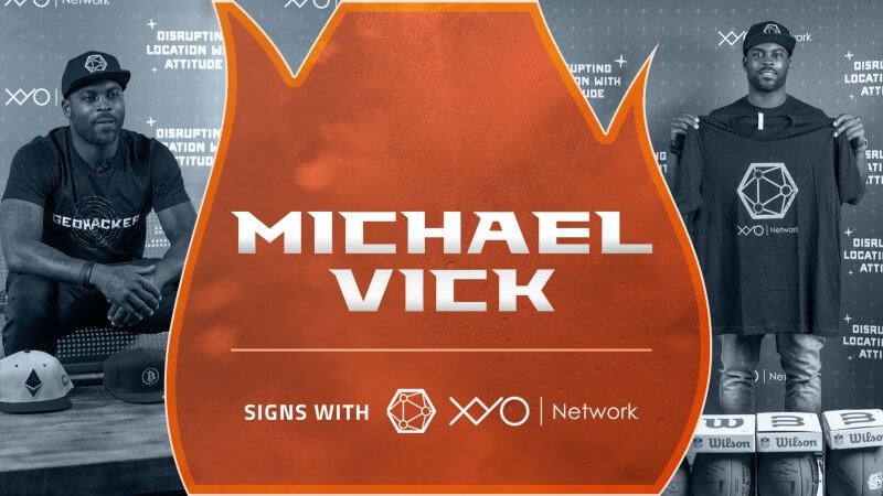 XYO Network Teams Up with Former NFL Quarterback Michael Vick