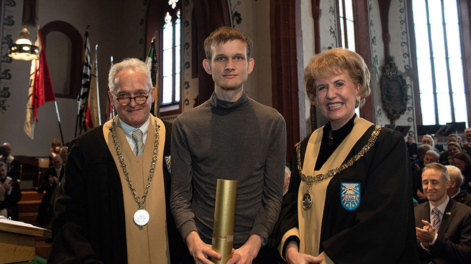Vitalik Buterin Awarded Honorary Doctorate from Oldest Swiss University