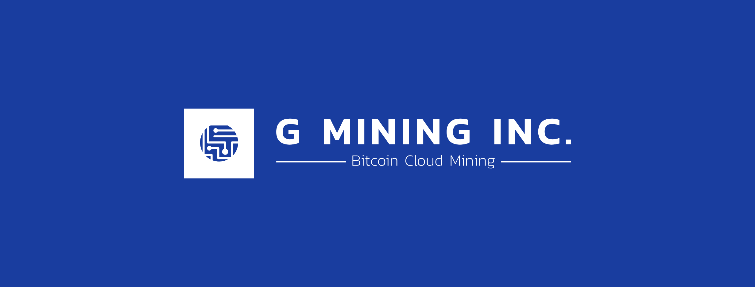 G Mining Inc. — Your Partner in Bitcoin Cloud Mining