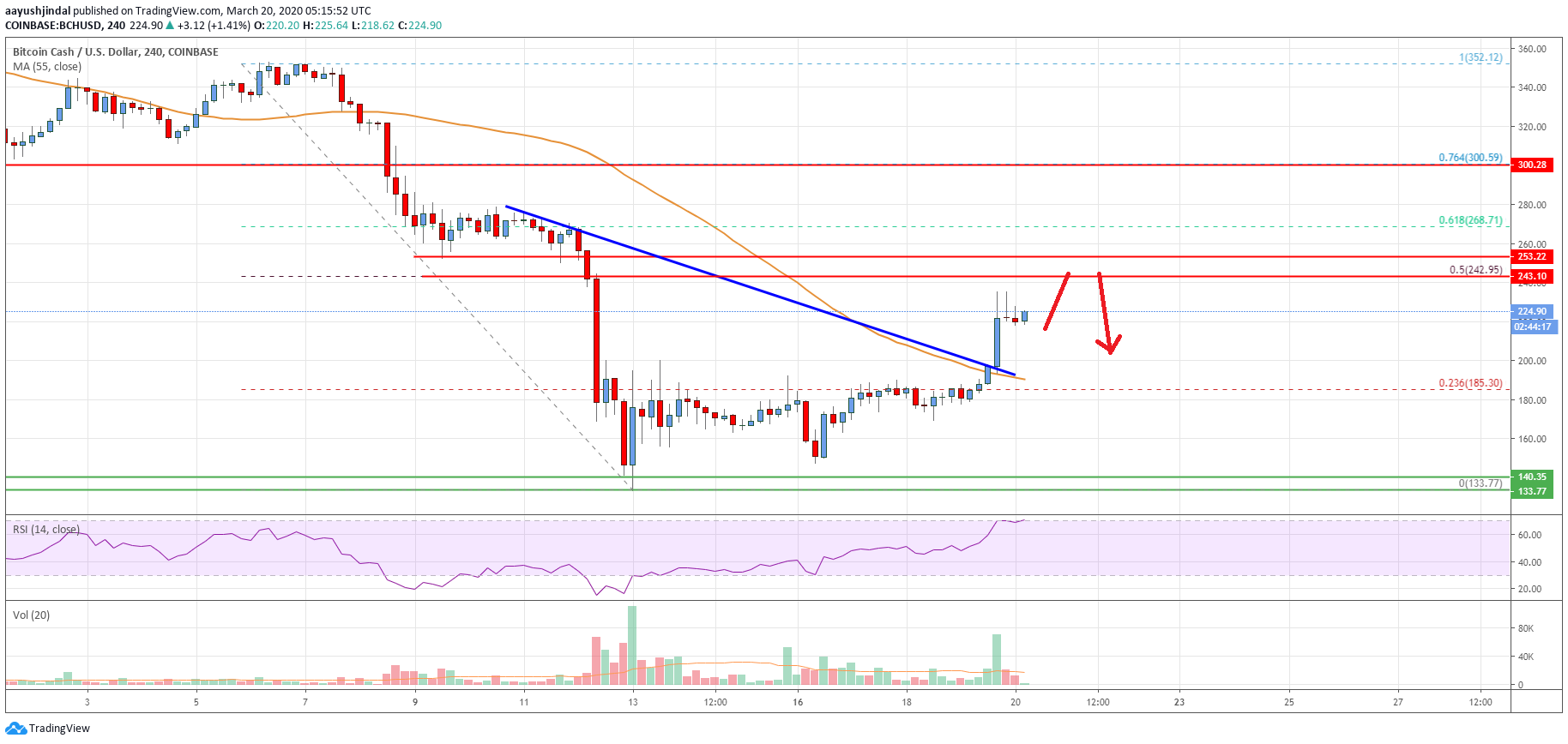 Bitcoin Cash Price