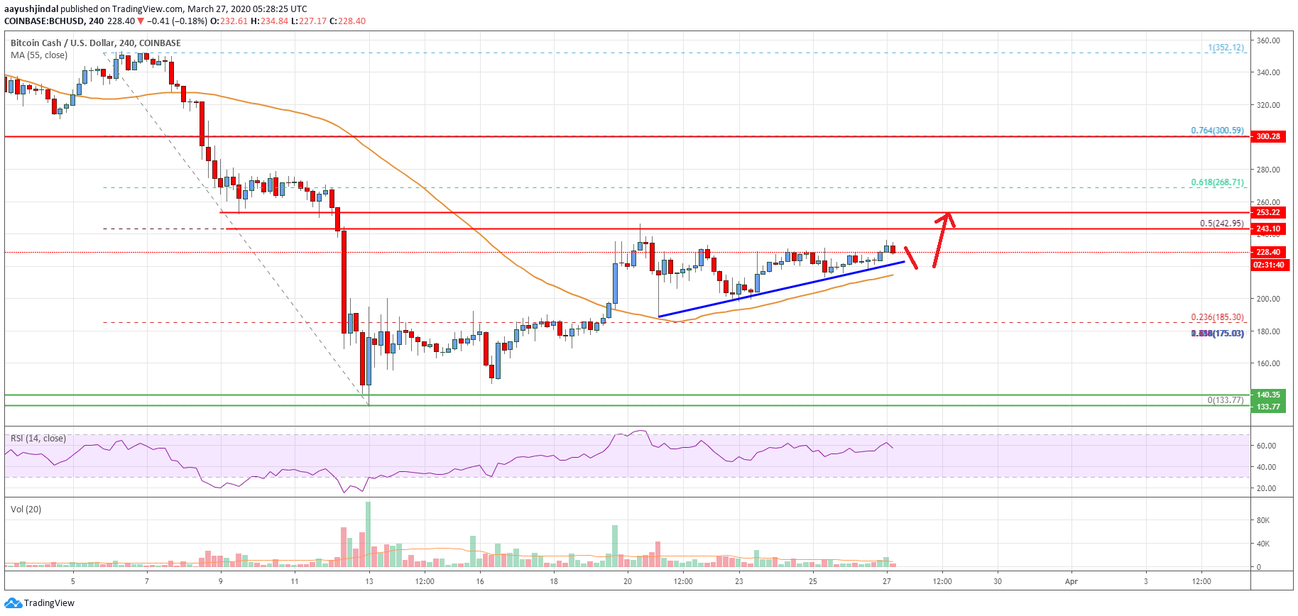 Bitcoin Cash Price
