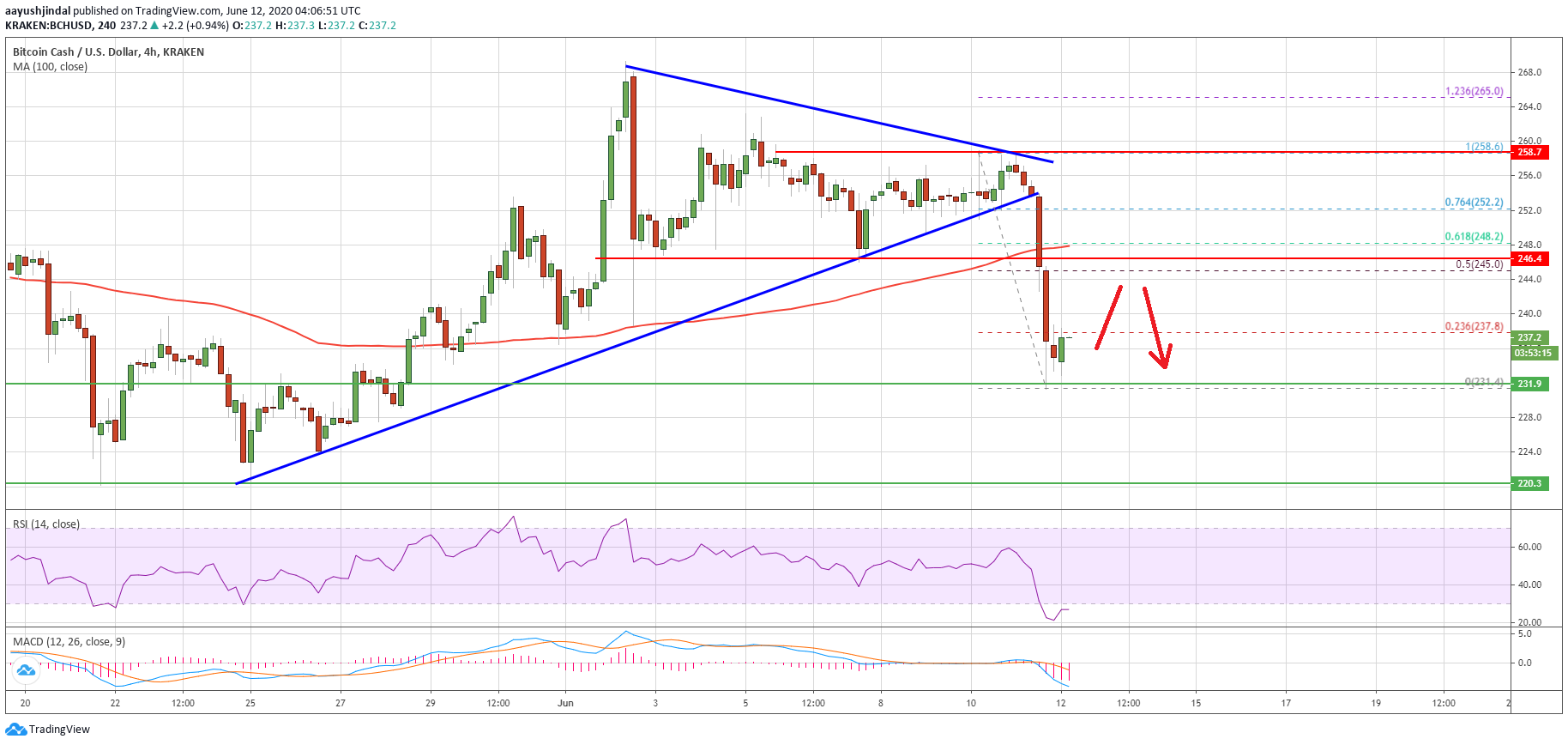 Bitcoin Cash Price