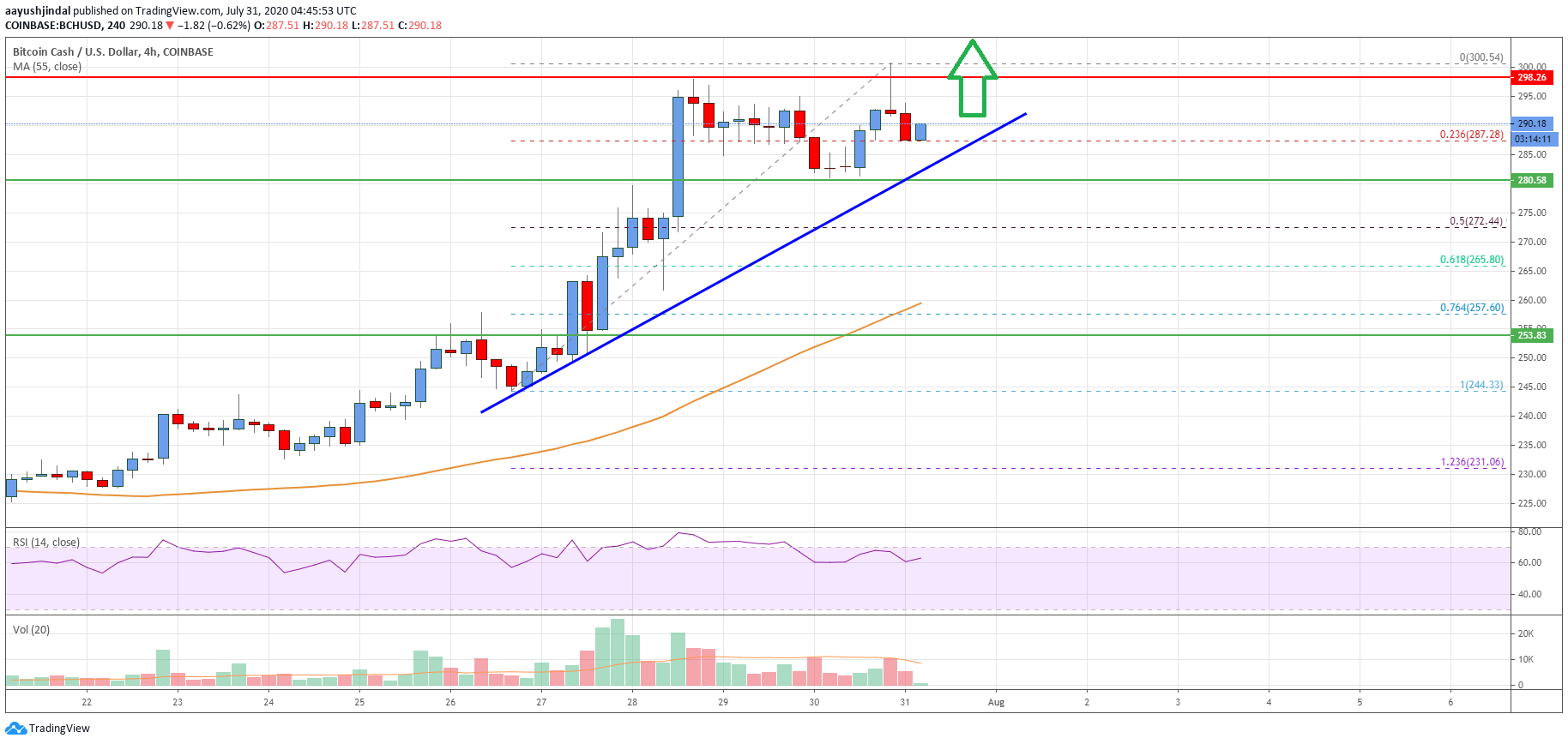 Bitcoin Cash Price