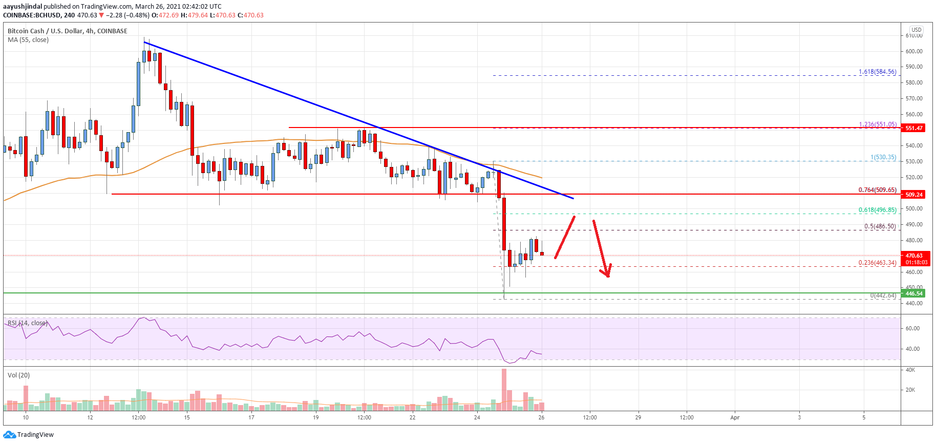 Bitcoin Cash Price