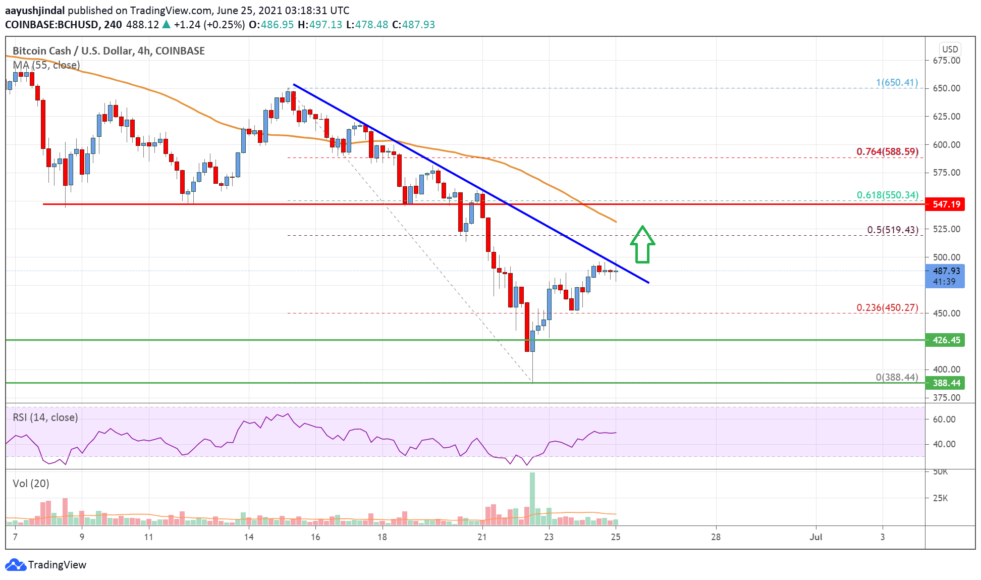 Bitcoin Cash Price