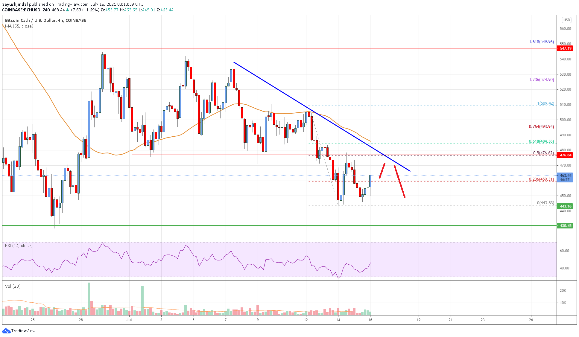 Bitcoin Cash Price