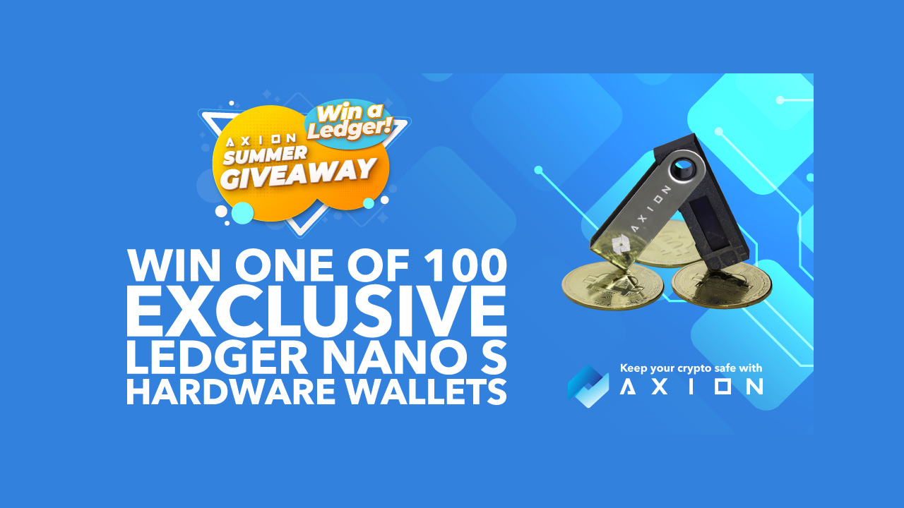 Axion – The New Staking Crypto With Bitcoin Dividends – Is Giving Away 2 Ledgers per Day