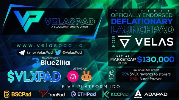 VelasPad Goes 133X and Collects $340,000 in Fees in Under 24h Following IDO