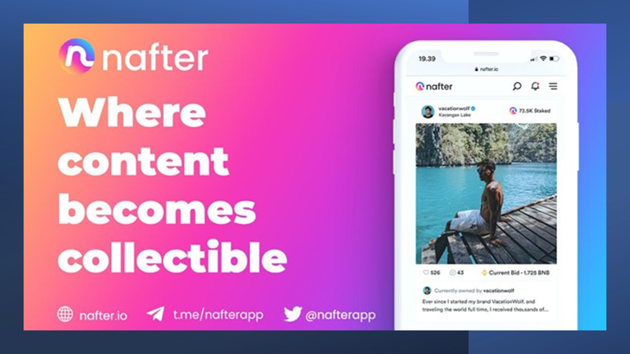 Nafter Announces Global Launch of World’s First NFT Social Network