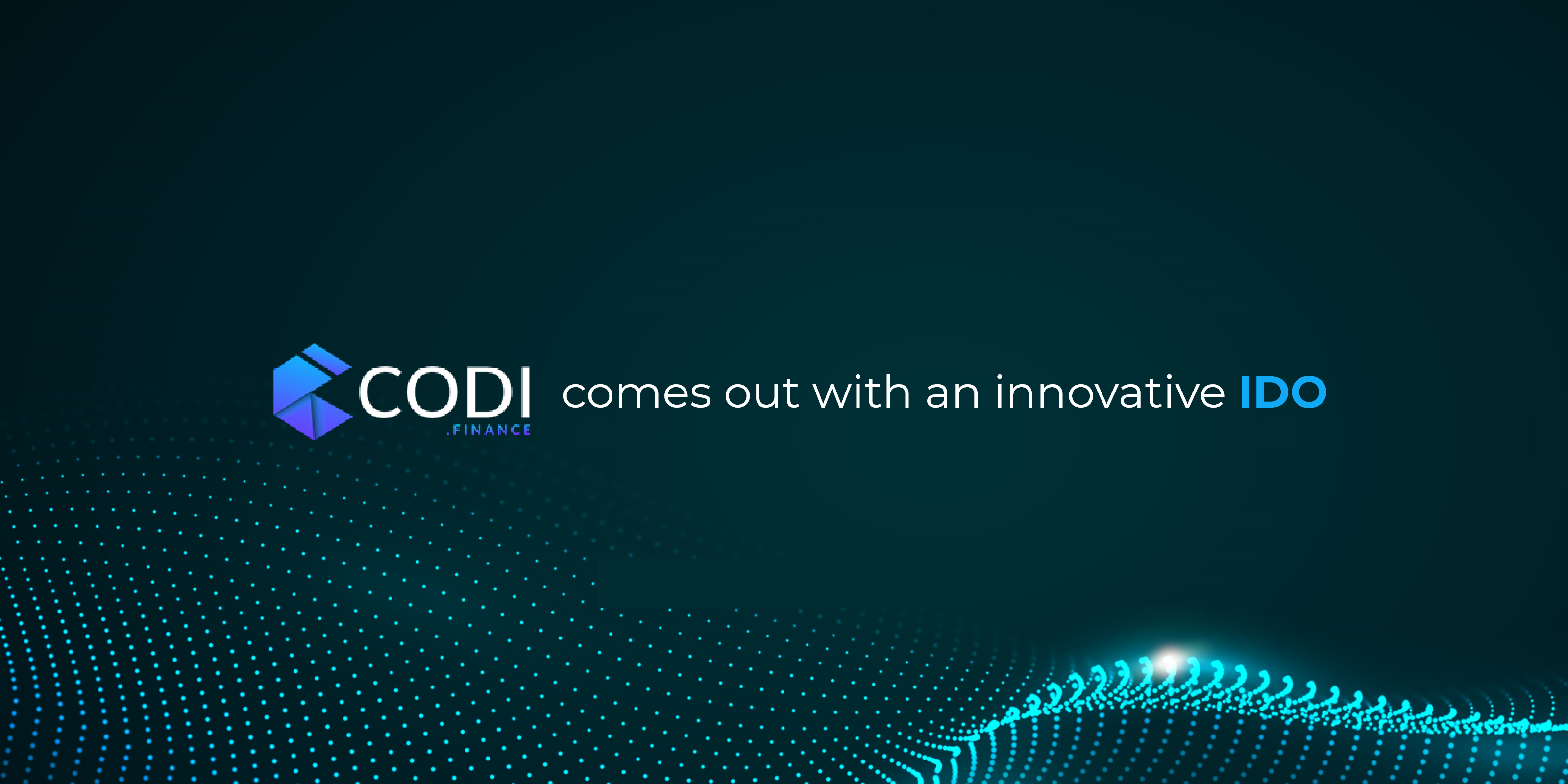 CODI Finance Announces Forthcoming IDO