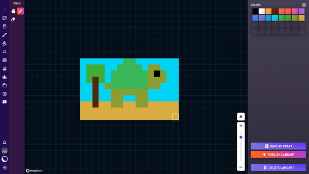 How I Made My First Land Art NFT
