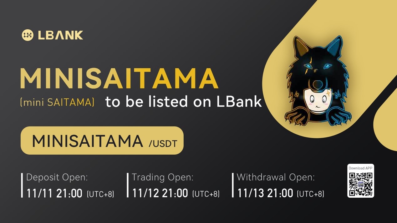 LBank Exchange Will List miniSAITAMA on November 12, 2021