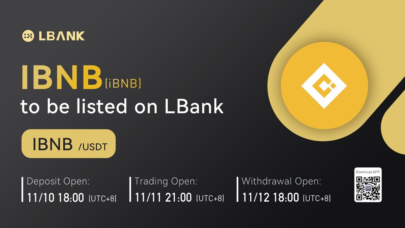LBank Exchange Will List iBNB on November 11, 2021