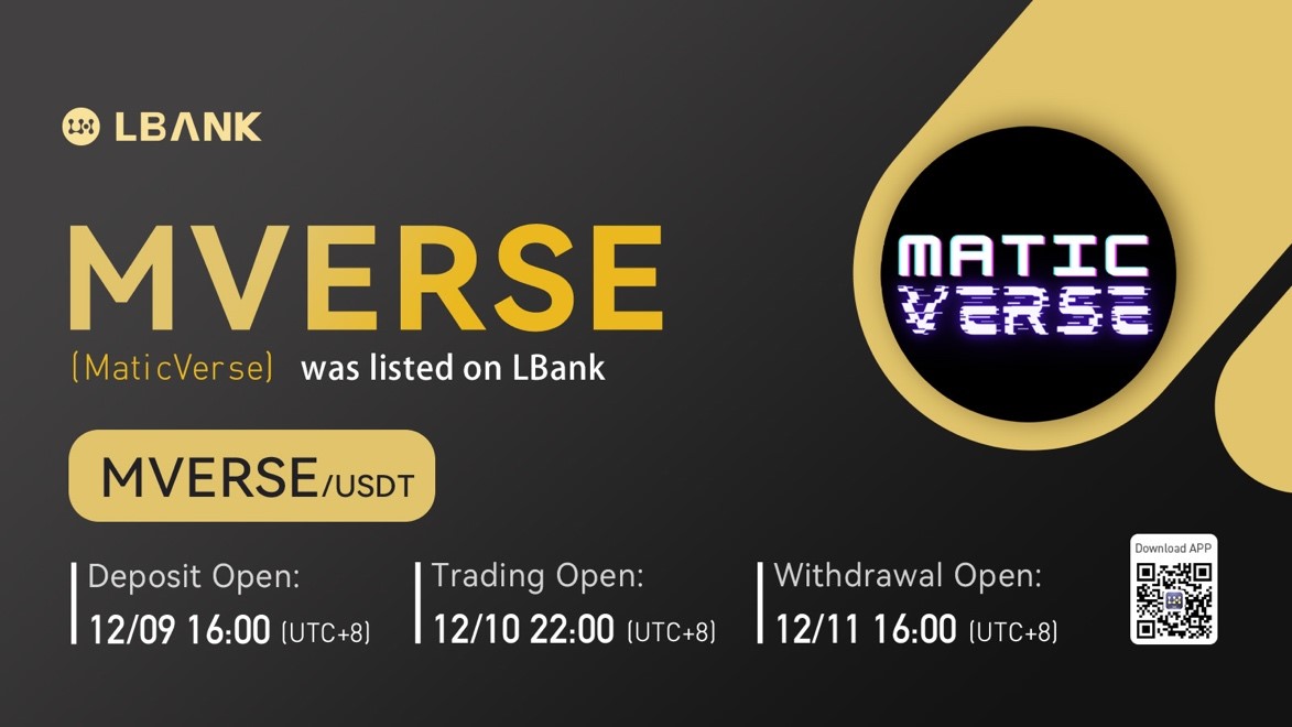 LBank Exchange Listed MaticVerse (Mverse)
