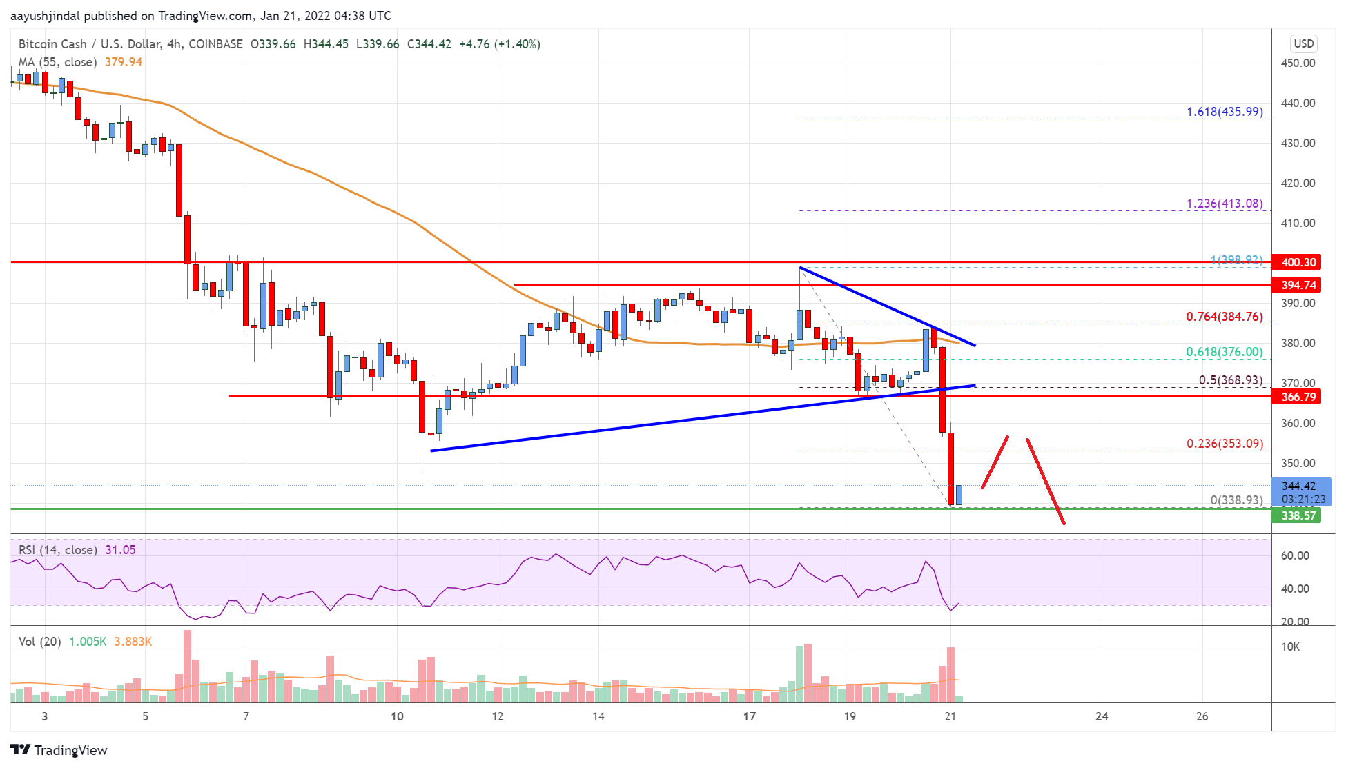 Bitcoin Cash Price