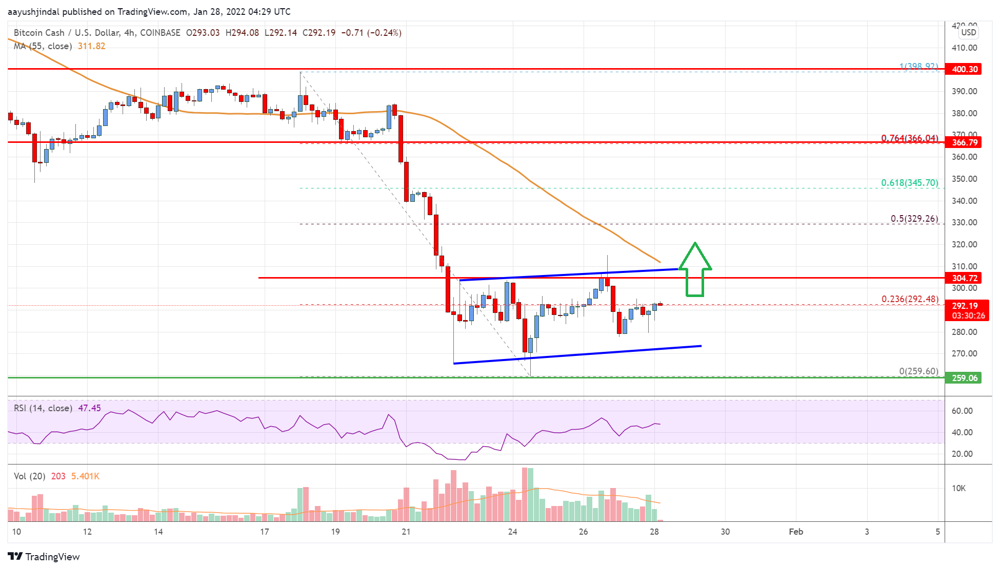Bitcoin Cash Price
