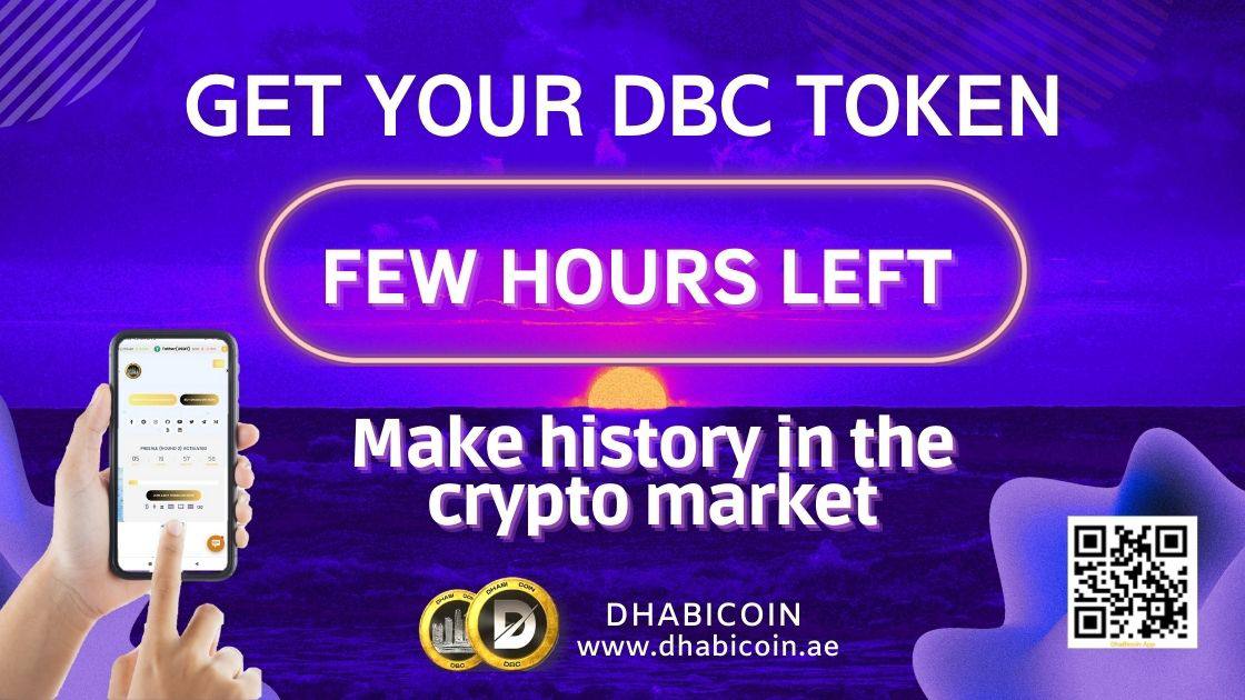 DhabiCoin Is Just Hours Away From Making History in the Crypto Market