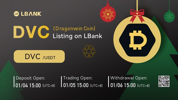 LBank Exchange Will List DragonVein Coin (DVC) on January 7, 2022